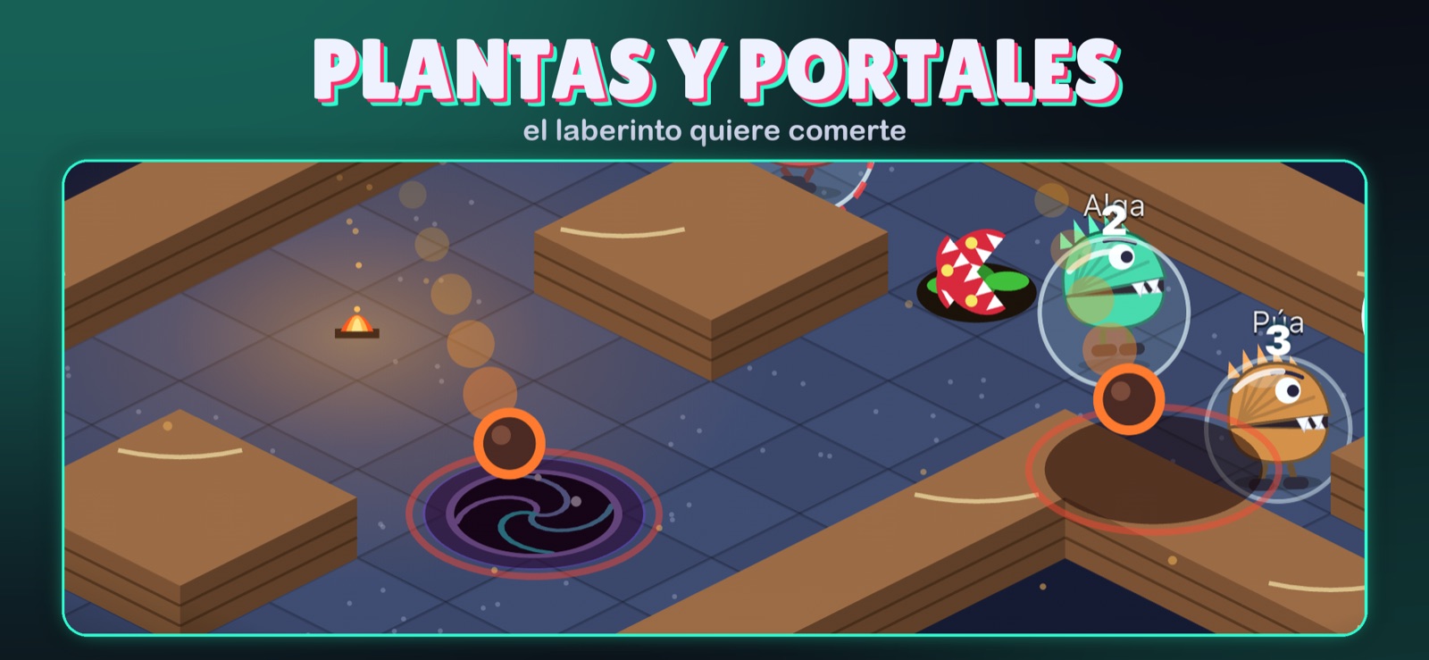 Plantas carnívoras y portales