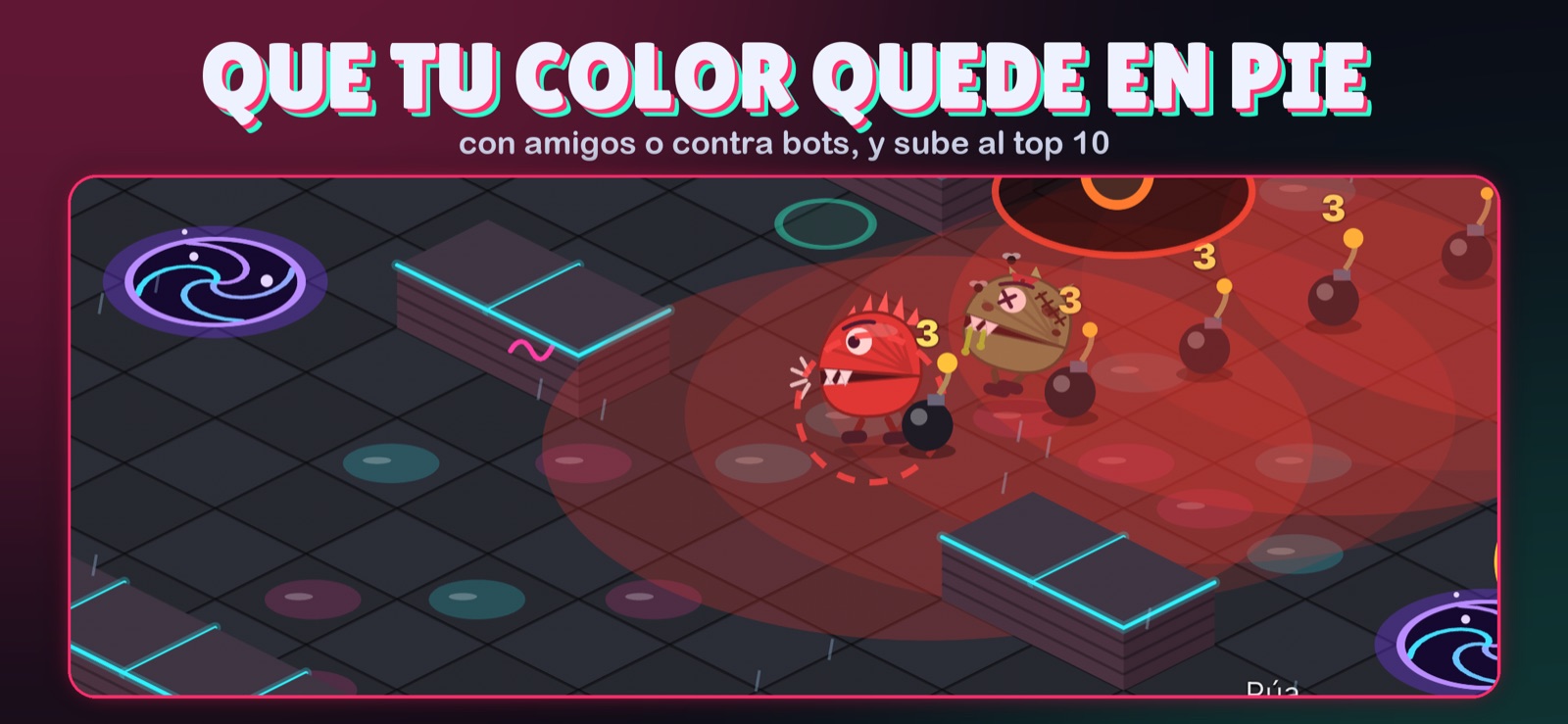 El último color en pie